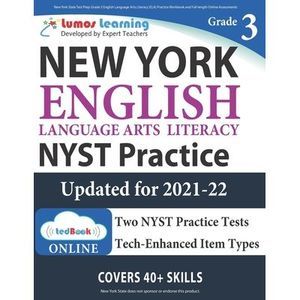 New York State Test Prep: Grade 3 English Language Arts Literacy (ELA) Practice